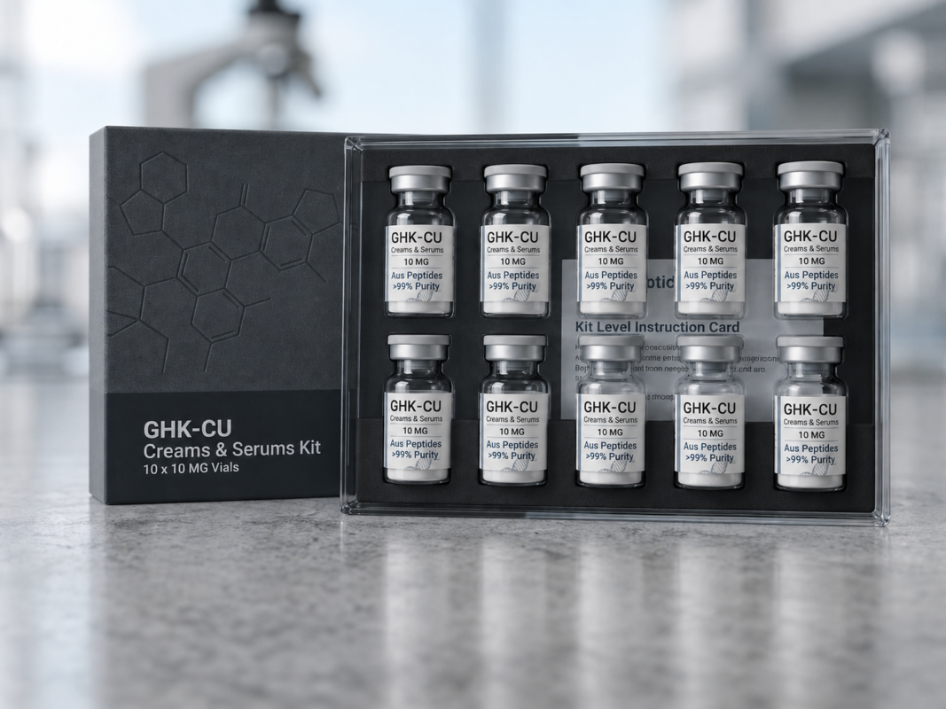 GHK-CU Australia — 50mg — 10 Vial Kit Research Peptide